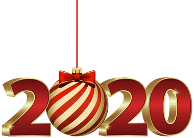 2020_with_Christmas_Ball_PNG_Clipart
